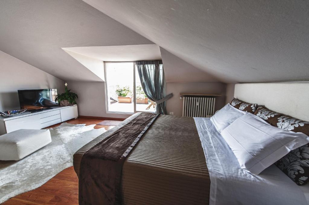 Cute & Cozy Terrace Appartement Bergamo Kamer foto